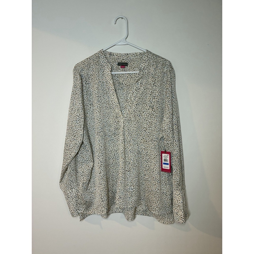Vince Camuto XL "Windswept Wonder" print Long Sleeve Thin NWT